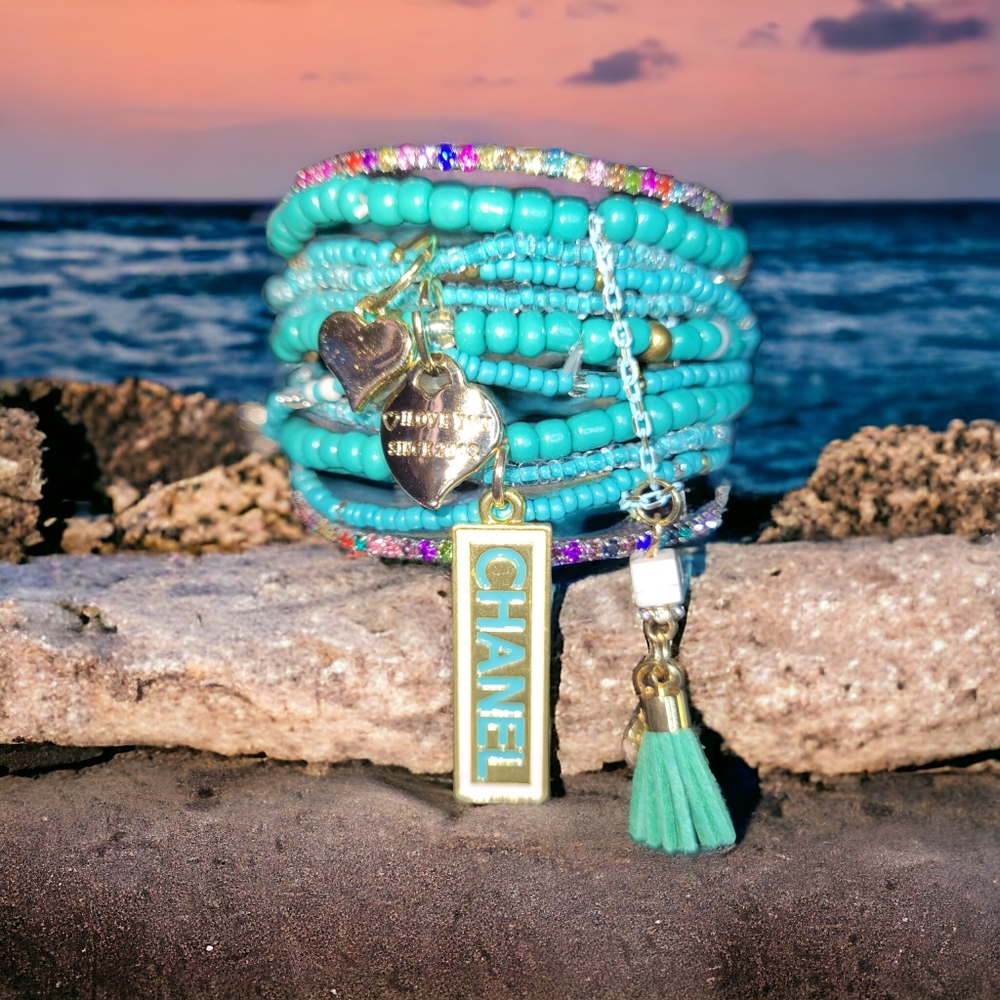 Coco Love turquoise bracelets